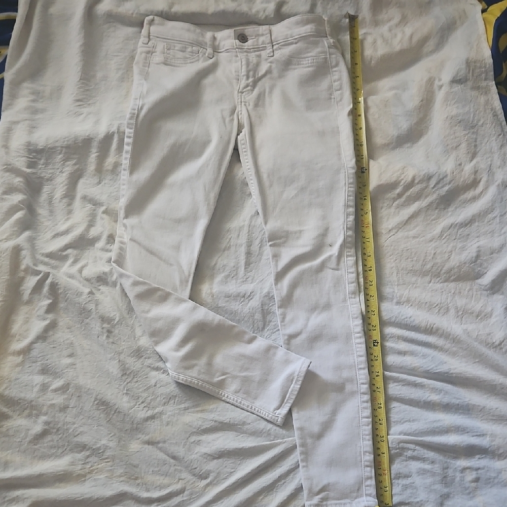 White, Hollister, Skinny Jeans, Size 5,size Small